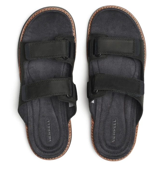 Cove Leather Slide