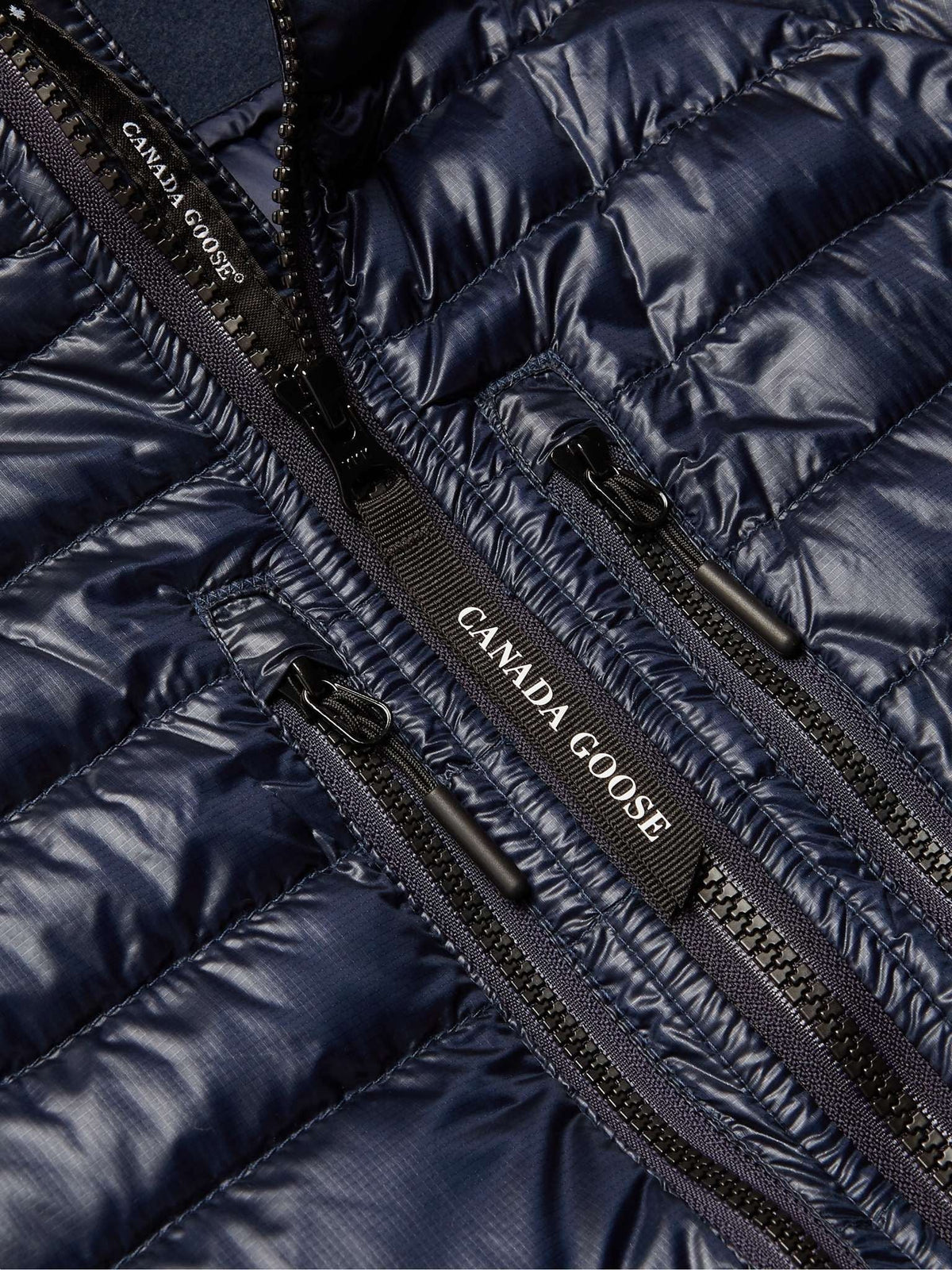 Hybridge Lite Slim-Fit Quilted Shell Hooded Down Jacket