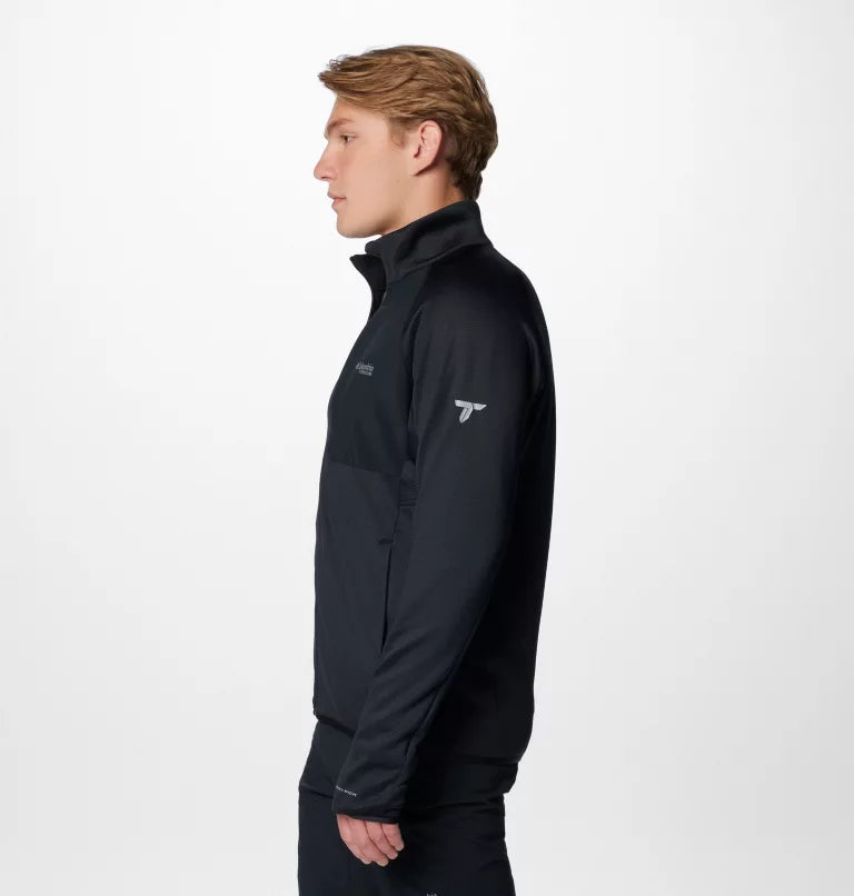 Manteau à fermeture éclair en tissu polaire quadrillé Triple Canyon II