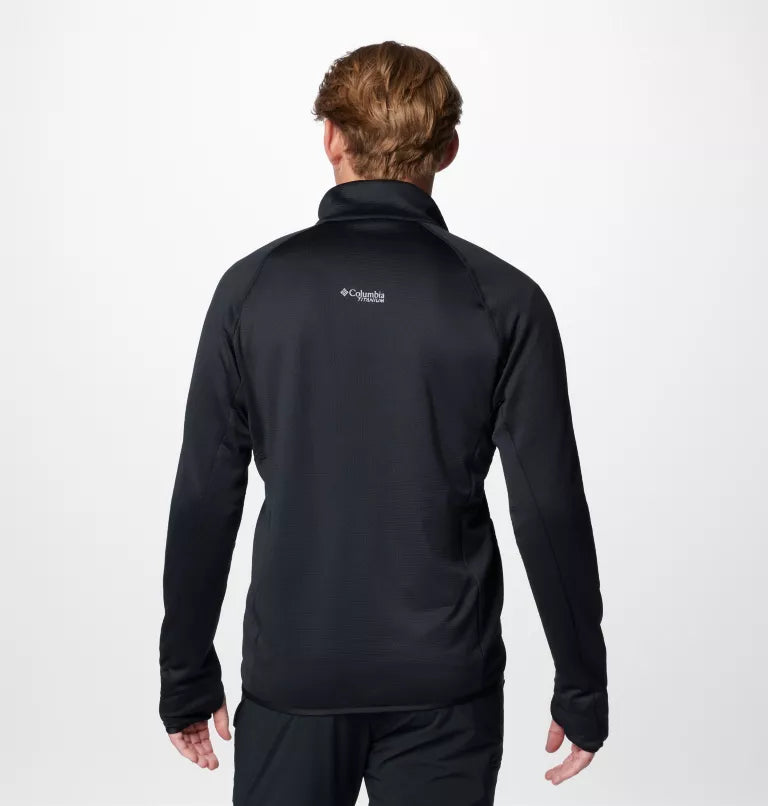 Manteau à fermeture éclair en tissu polaire quadrillé Triple Canyon II