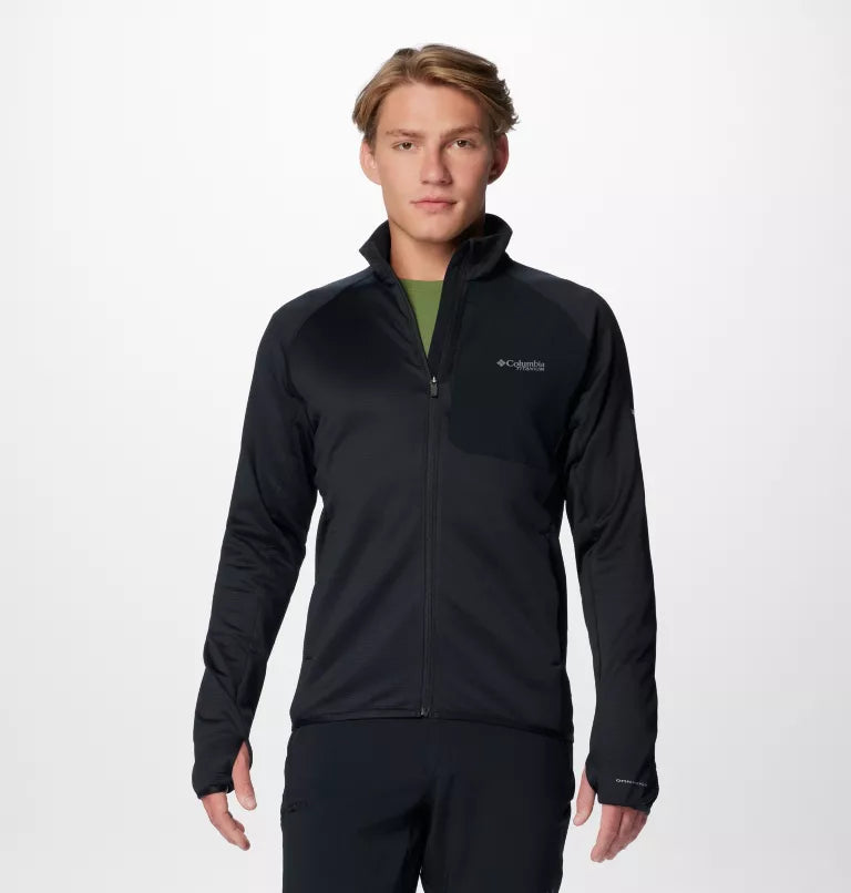 Manteau à fermeture éclair en tissu polaire quadrillé Triple Canyon II