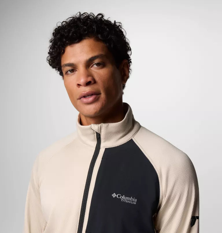 Manteau à fermeture éclair en tissu polaire quadrillé Triple Canyon II