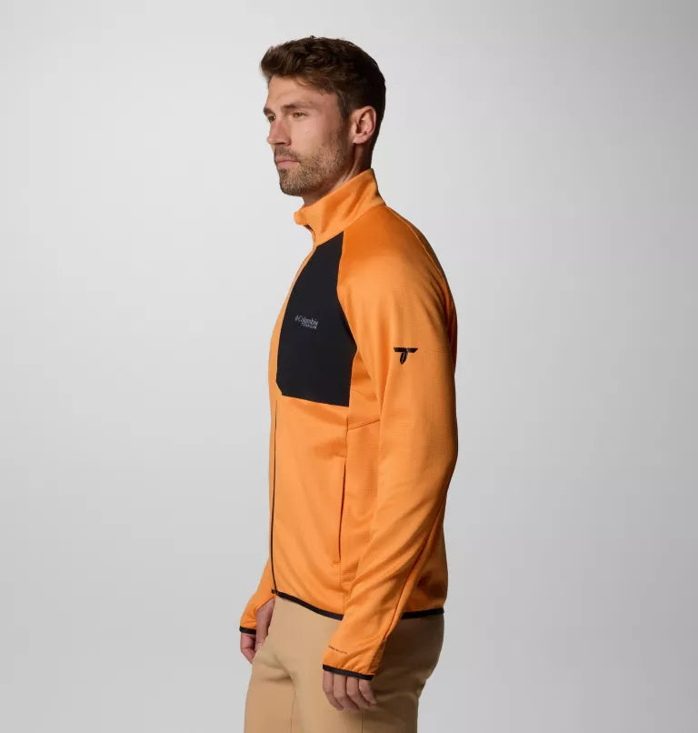 Manteau à fermeture éclair en tissu polaire quadrillé Triple Canyon II