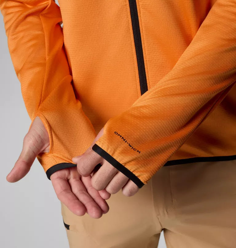 Manteau à fermeture éclair en tissu polaire quadrillé Triple Canyon II