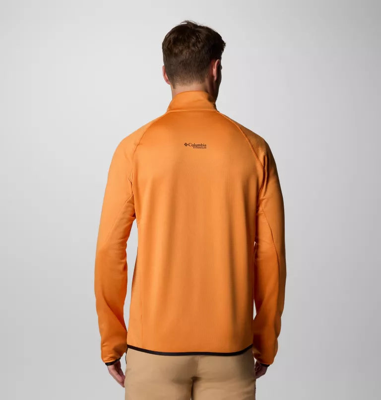Manteau à fermeture éclair en tissu polaire quadrillé Triple Canyon II