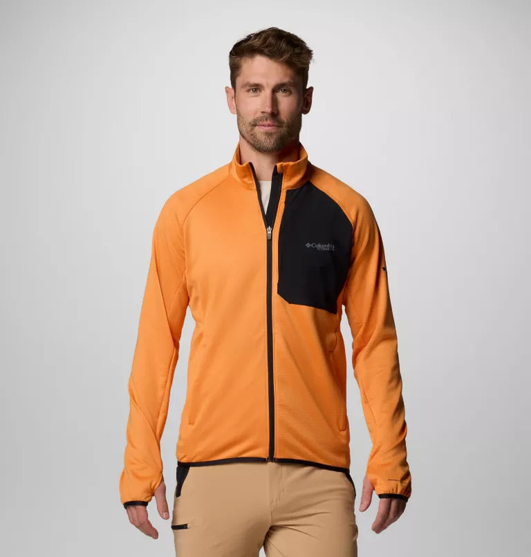 Manteau à fermeture éclair en tissu polaire quadrillé Triple Canyon II
