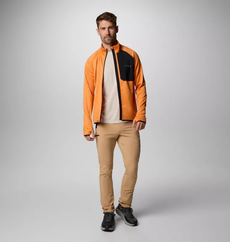 Manteau à fermeture éclair en tissu polaire quadrillé Triple Canyon II