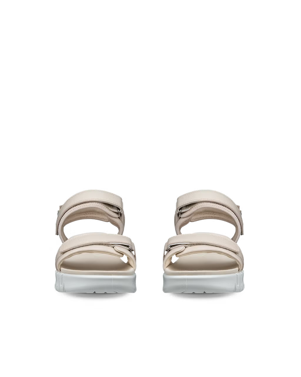 Women's flat sandal with a groovy sole