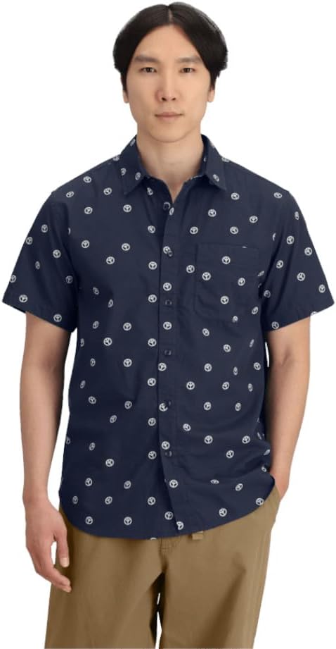 Men's short sleeve shirt, Baytrail pattern