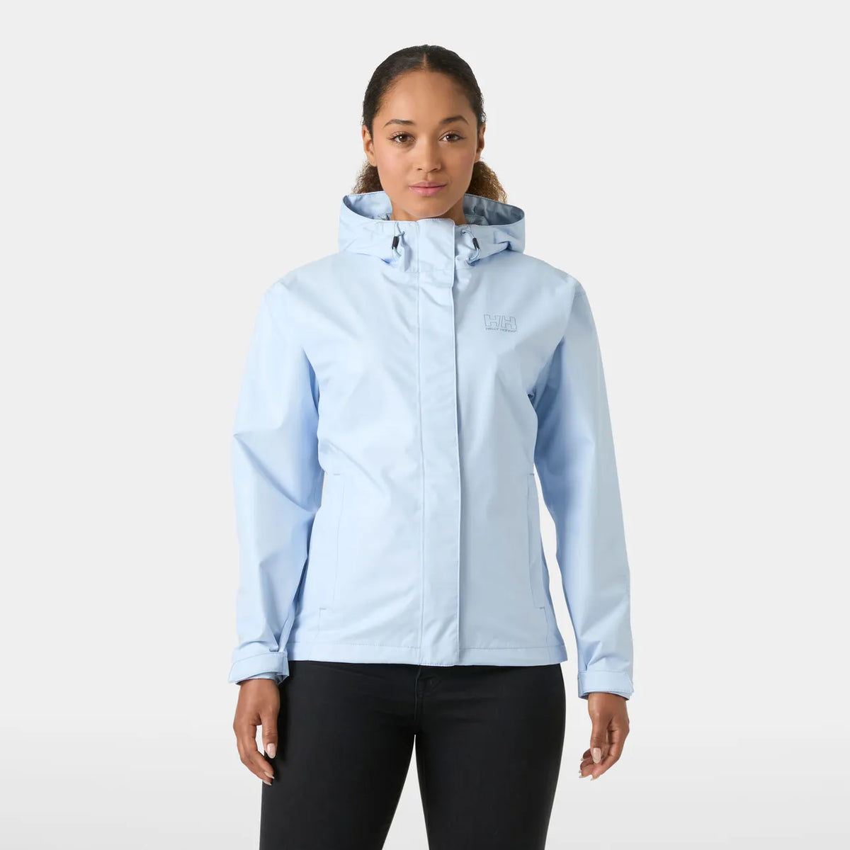 Women's Seven J Rain Jacket - BLACK