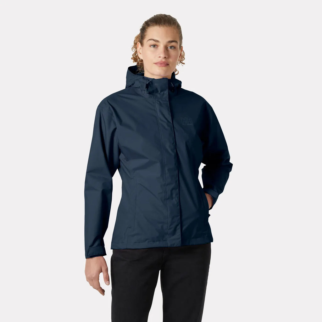 Women's Seven J Rain Jacket - BLACK