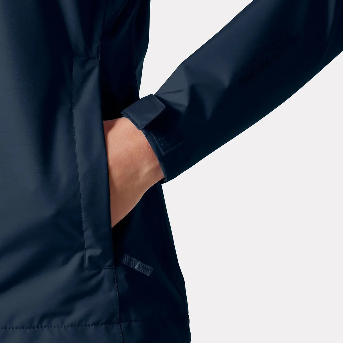 Women's Seven J Rain Jacket - BLACK