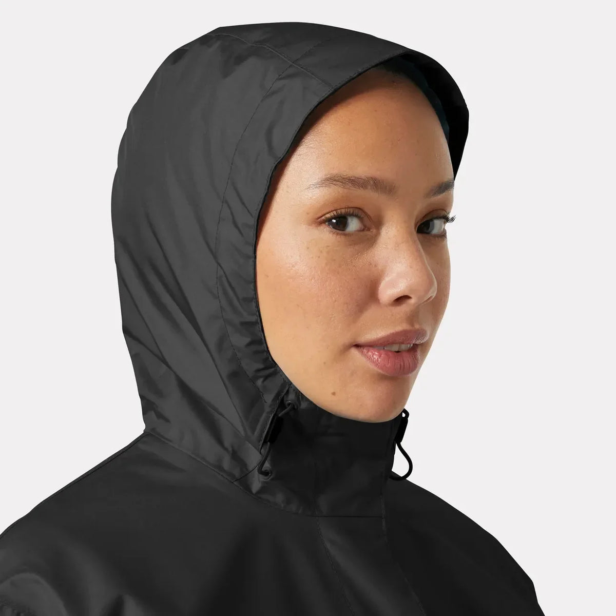 Women's Seven J Rain Jacket - BLACK