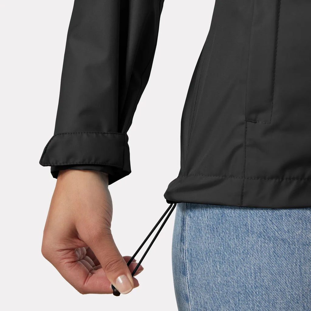 Women's Seven J Rain Jacket - BLACK