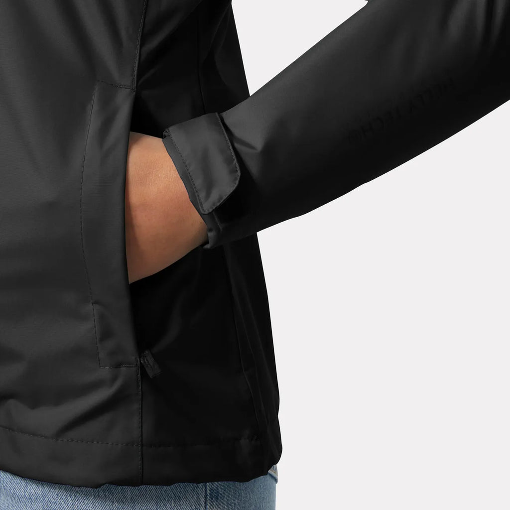 Women's Seven J Rain Jacket - BLACK