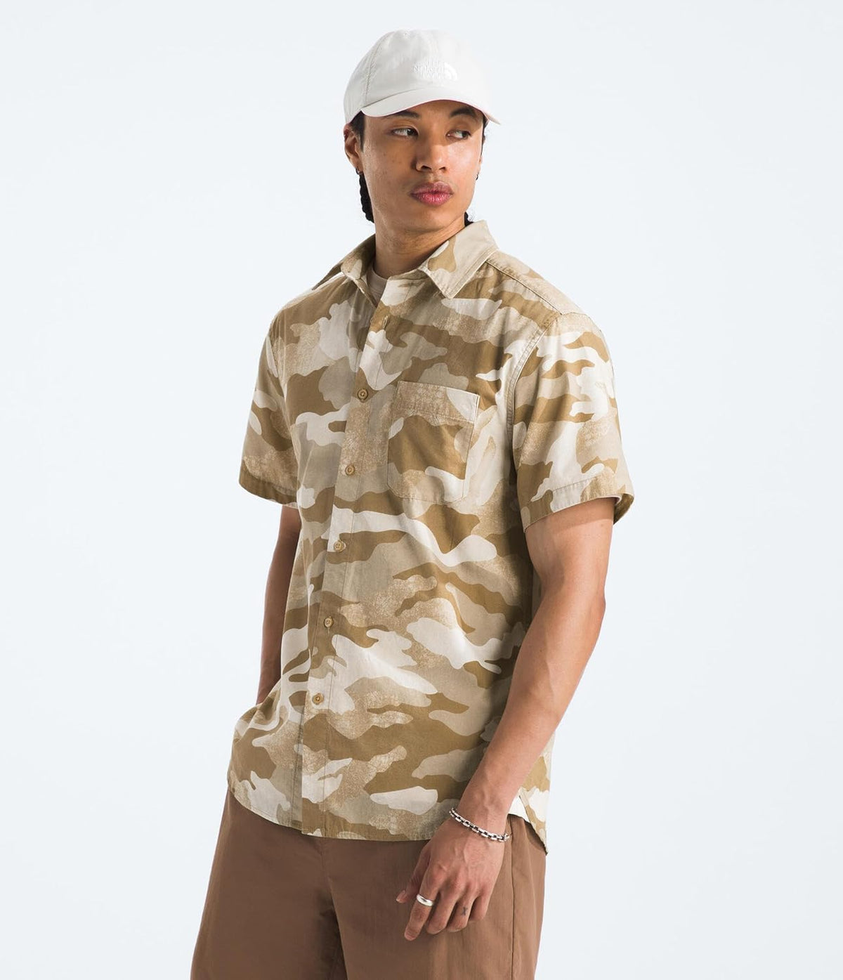 Men's short sleeve shirt, Baytrail pattern