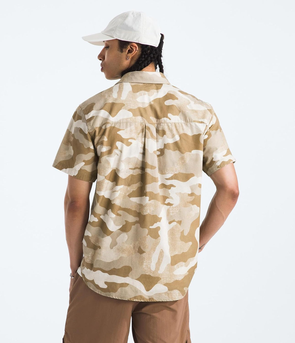 Men's short sleeve shirt, Baytrail pattern