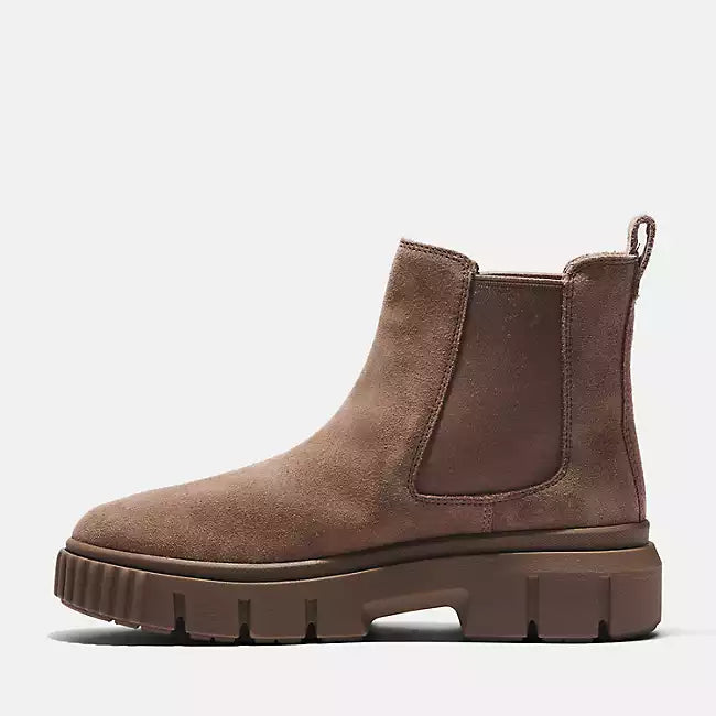 Women's Greyfield Chelsea Boot - taupe suede