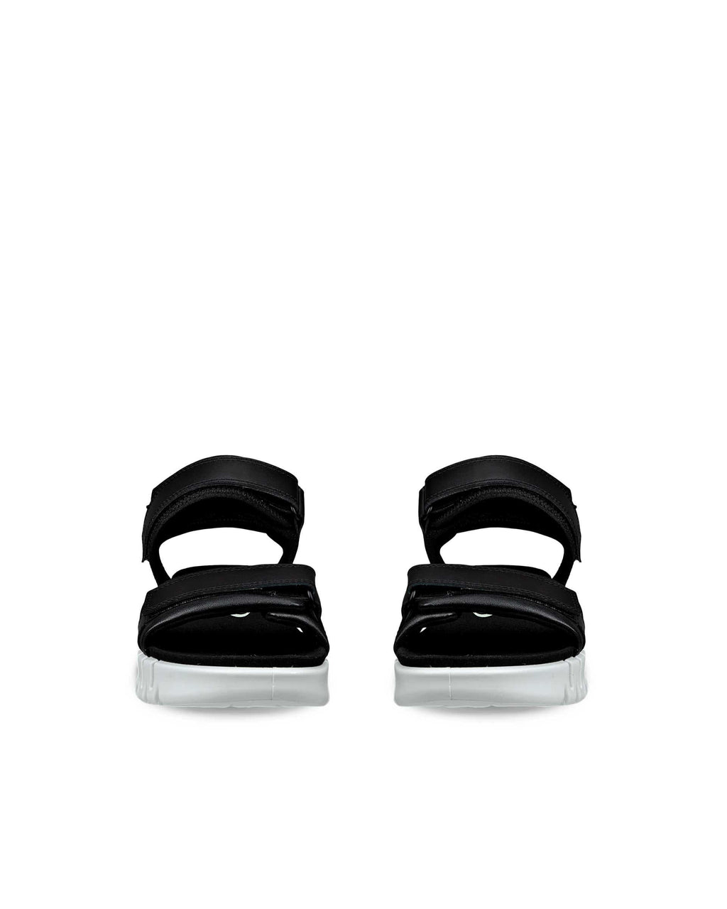 Women's flat sandal with a groovy sole