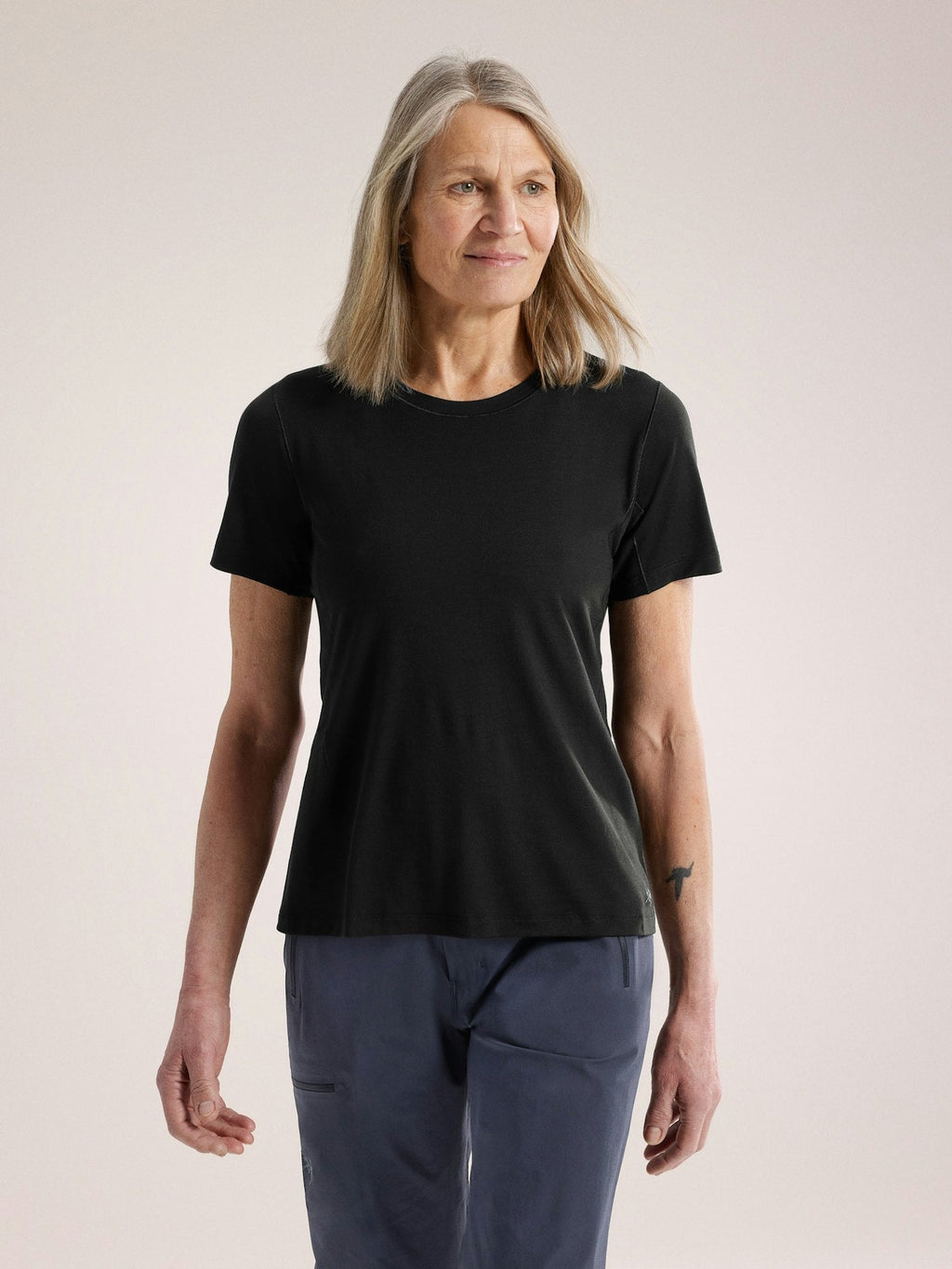Lana Merino Wool Crew Shirt SS