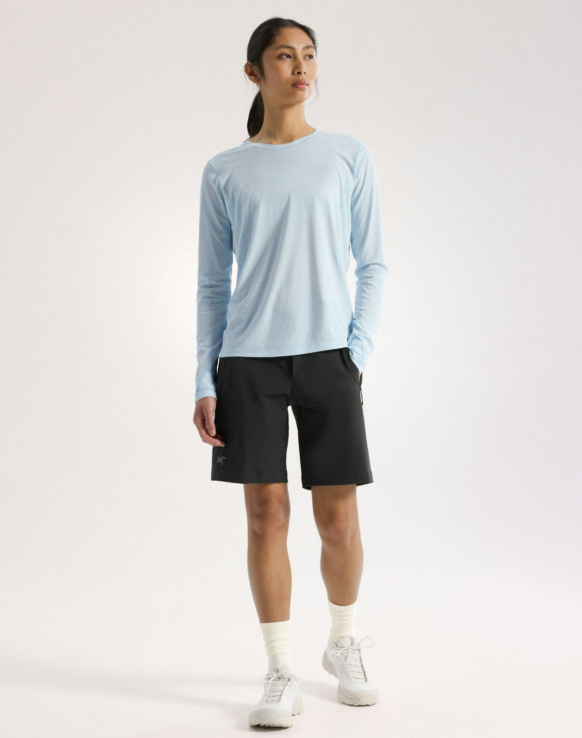 Sunna long-sleeve crew neck t-shirt