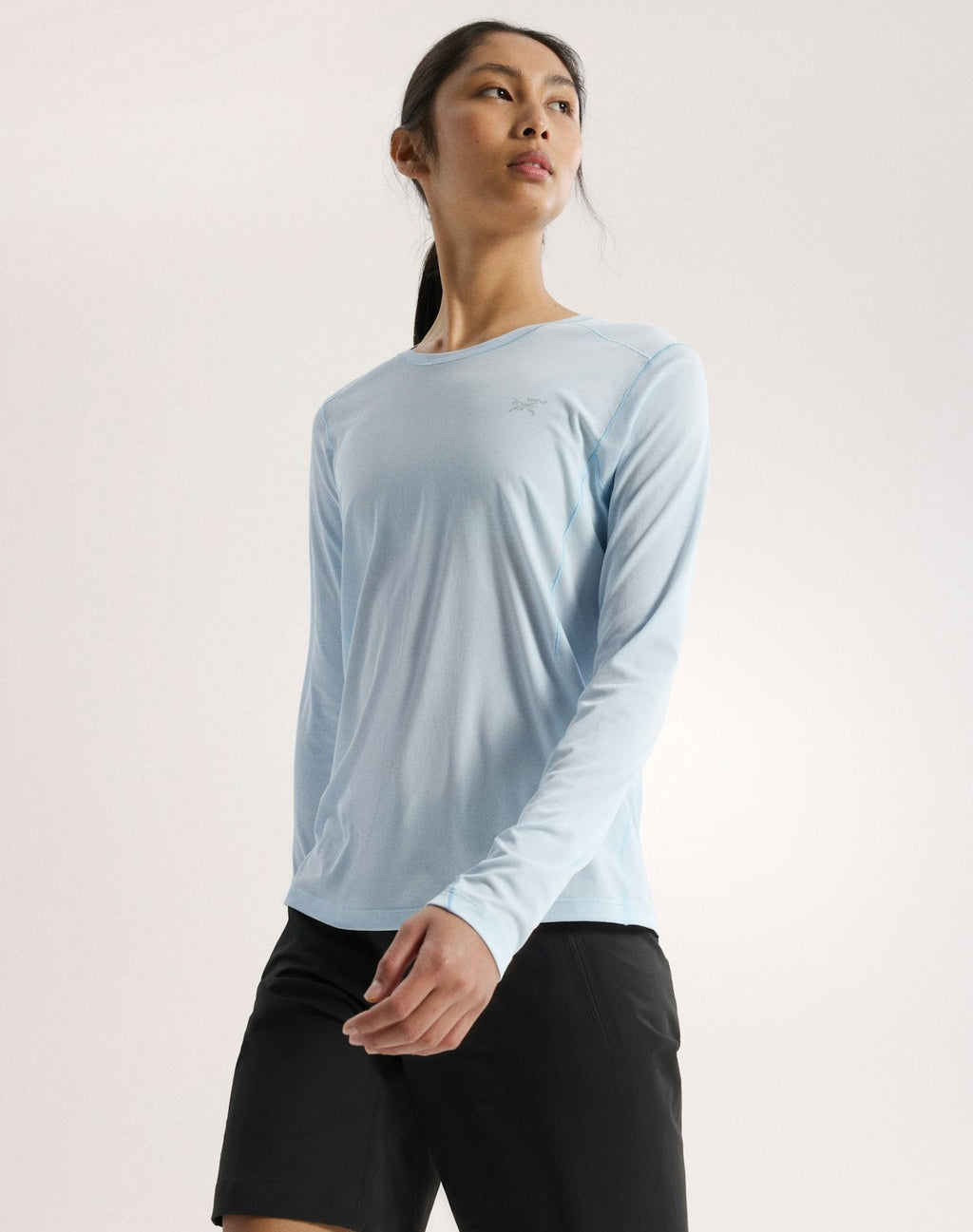 Sunna long-sleeve crew neck t-shirt