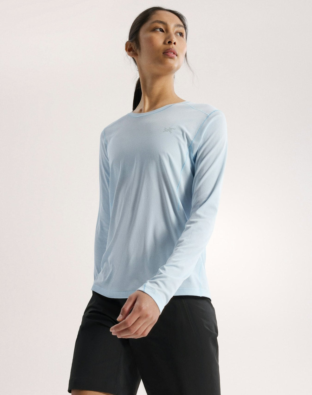 Sunna long-sleeve crew neck t-shirt