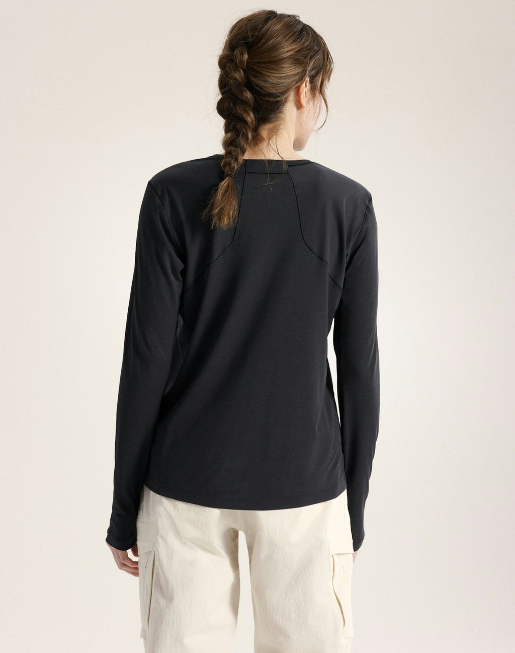 Sunna long-sleeve crew neck t-shirt