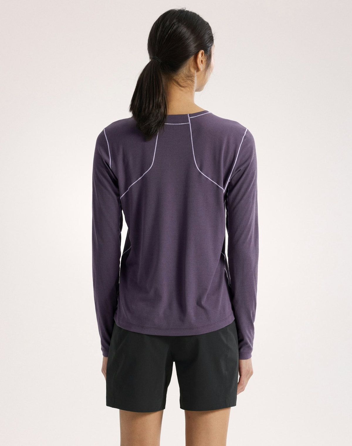 Sunna long-sleeve crew neck t-shirt