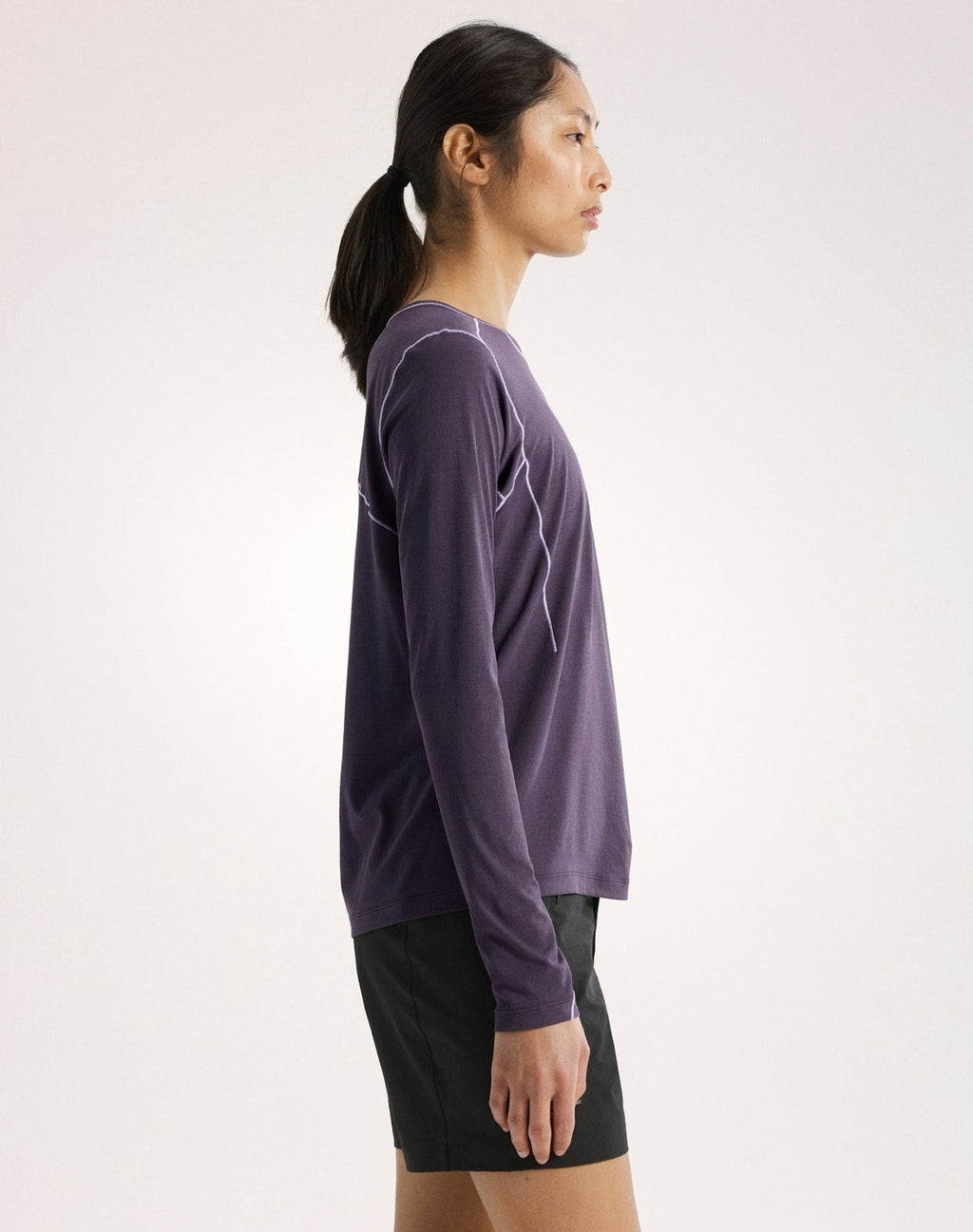 Sunna long-sleeve crew neck t-shirt