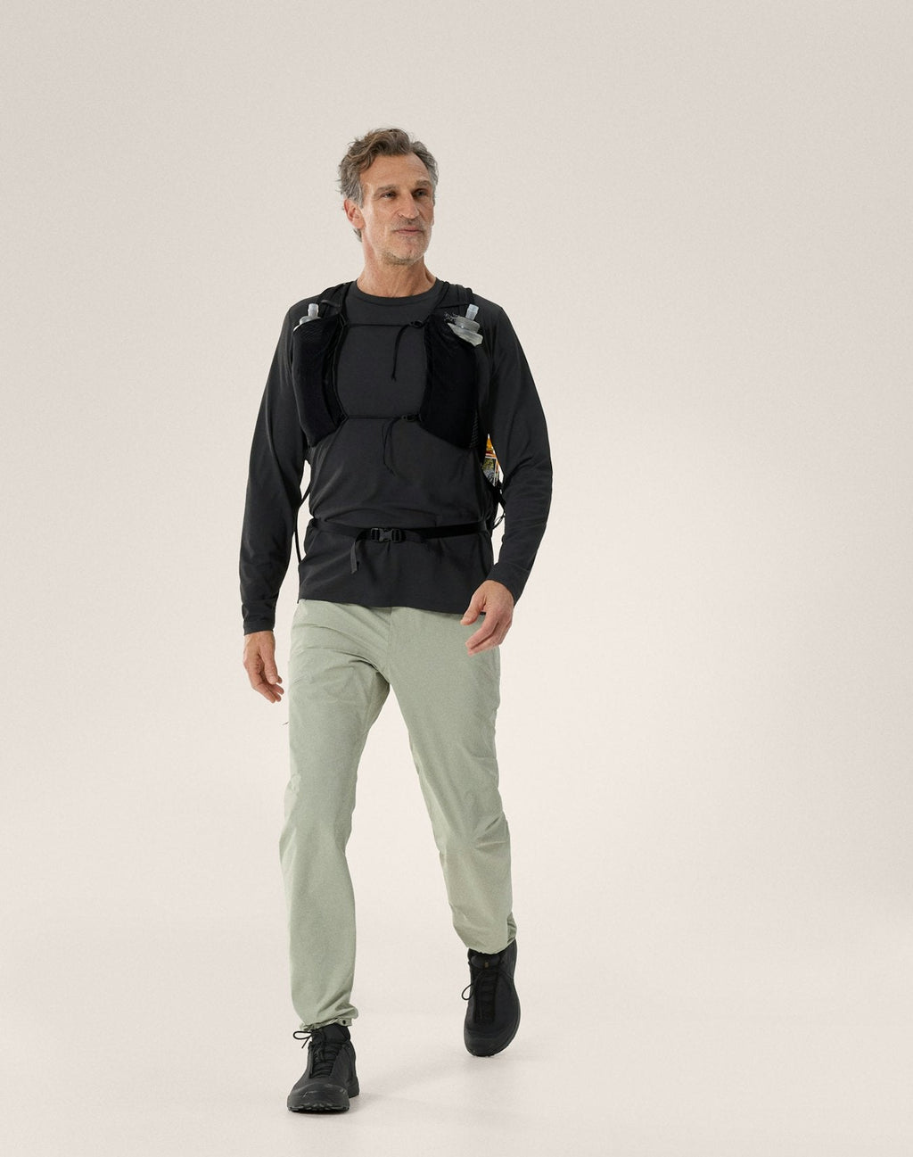 Cormac long-sleeved crew-neck t-shirt