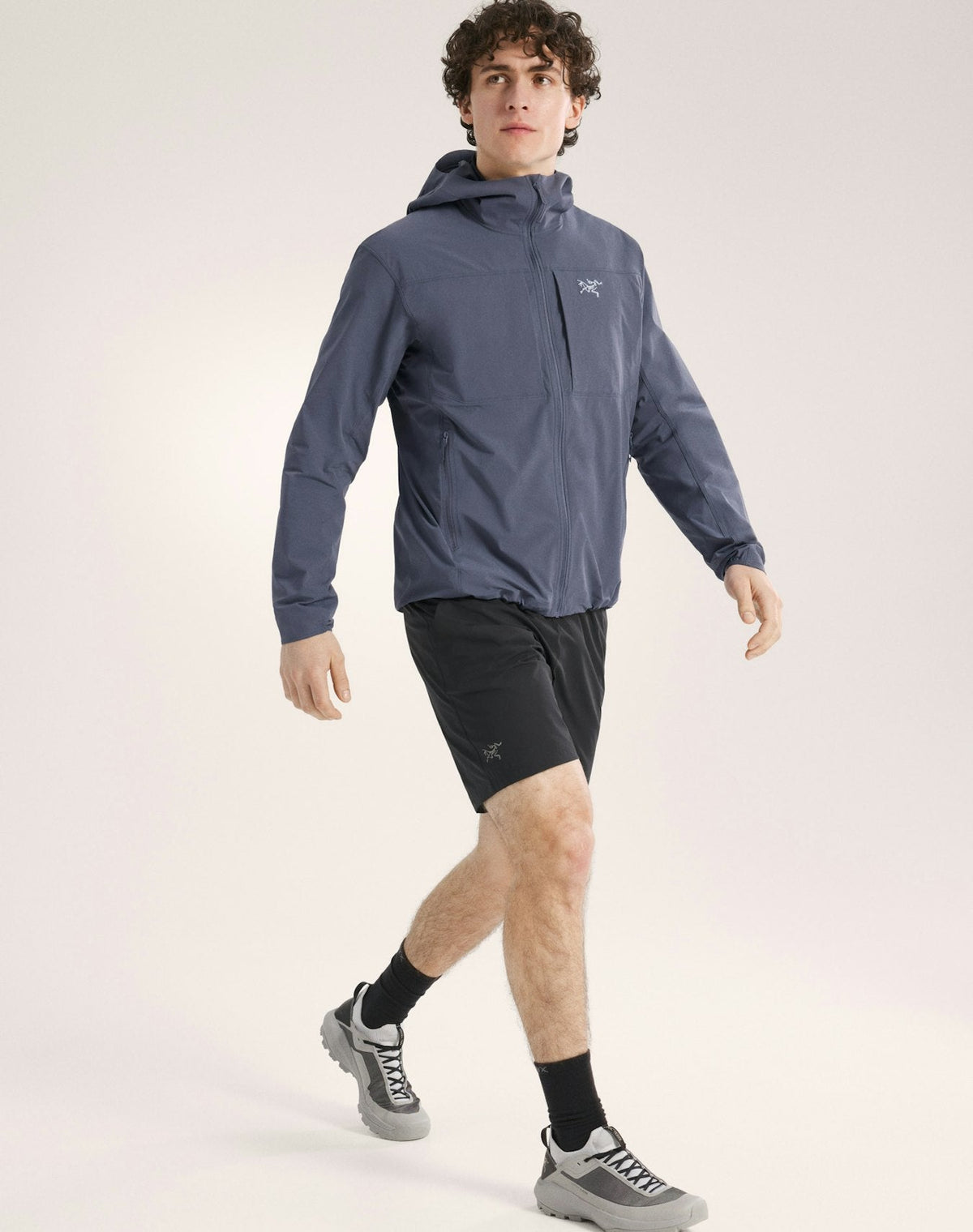 GAMMA lightweight hooded jacket