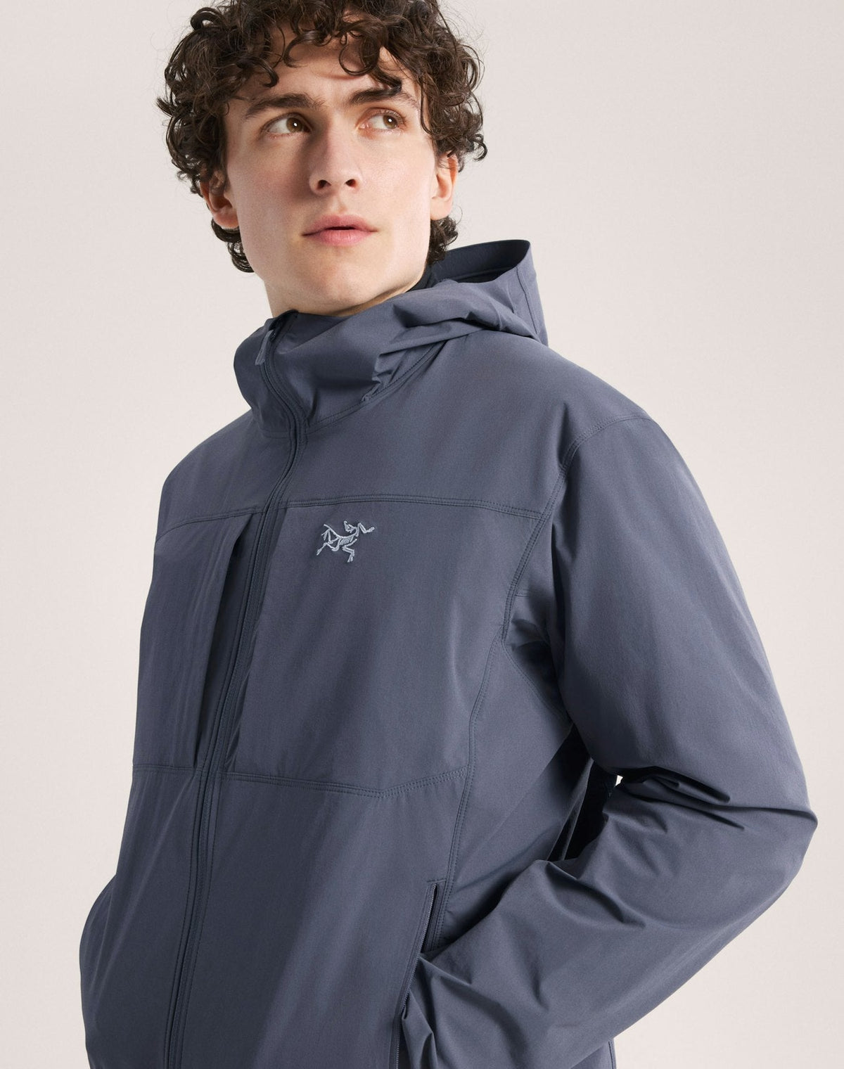 GAMMA lightweight hooded jacket