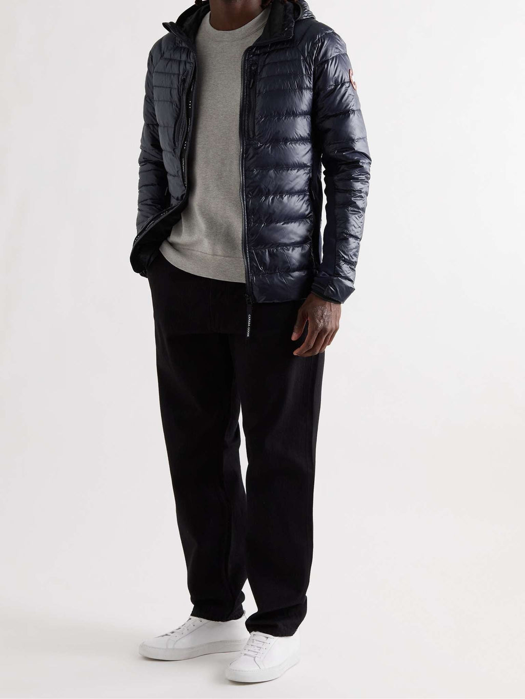 Hybridge Lite Slim-Fit Quilted Shell Hooded Down Jacket