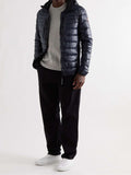 Hybridge Lite Slim-Fit Quilted Shell Hooded Down Jacket